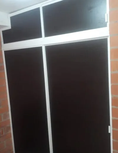 Closet de aluminio