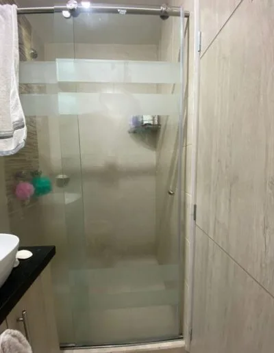 División de baño en vidrio Pereira