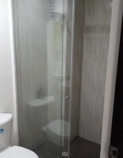 División de baño en vidrio Pereira