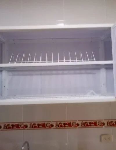 Gabinetes de cocina en aluminio