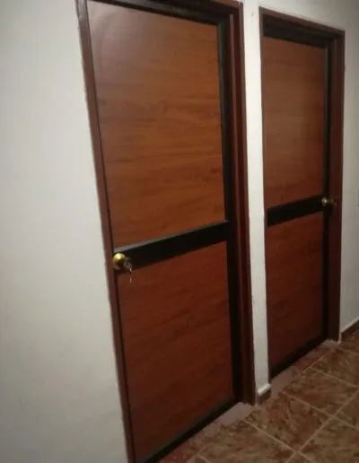 Puerta de cocina en aluminio